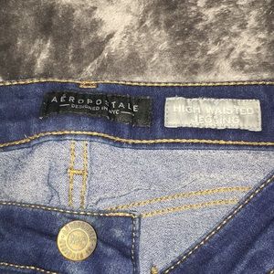 high waisted jegging jeans